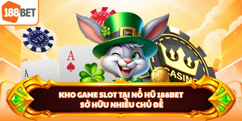 Kho game slot tại nổ hũ 188BET sở hữu nhiều chủ đề